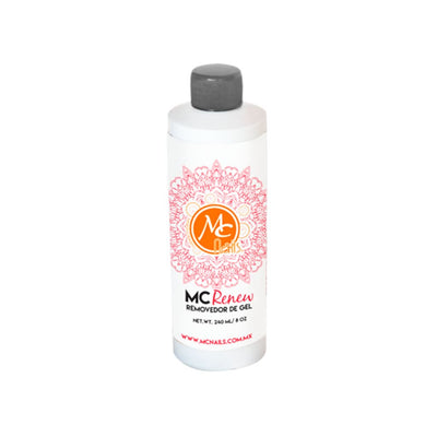 REMOVEDOR DE GEL MC NAILS RENEW 240ML/8OZ