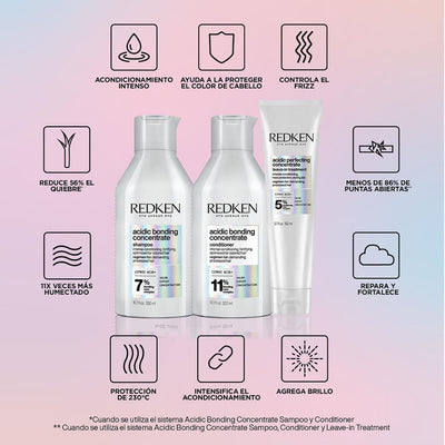 SHAMPOO REDKEN ACIDIC BONDING CONCENTRATE 300 ML