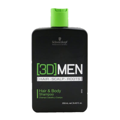 SHAMPOO SCH 3D MEN CUERPO 250ML