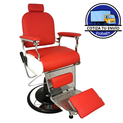 SILLON BARBERO BM88024-A ROJO