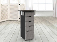 AUXILIAR MANTERA A01-NM NEG & SNOW WHITE