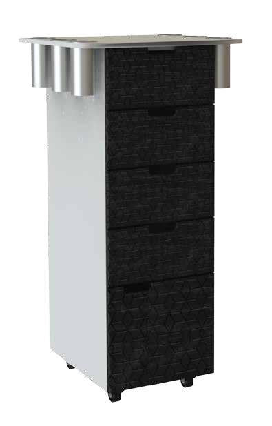 AUXILIAR MANTERA A01-NM NEG & SNOW WHITE