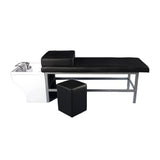 PROBELL-QBO LAVABO BM78104 NEGRO ACOSTADO 1 PZA